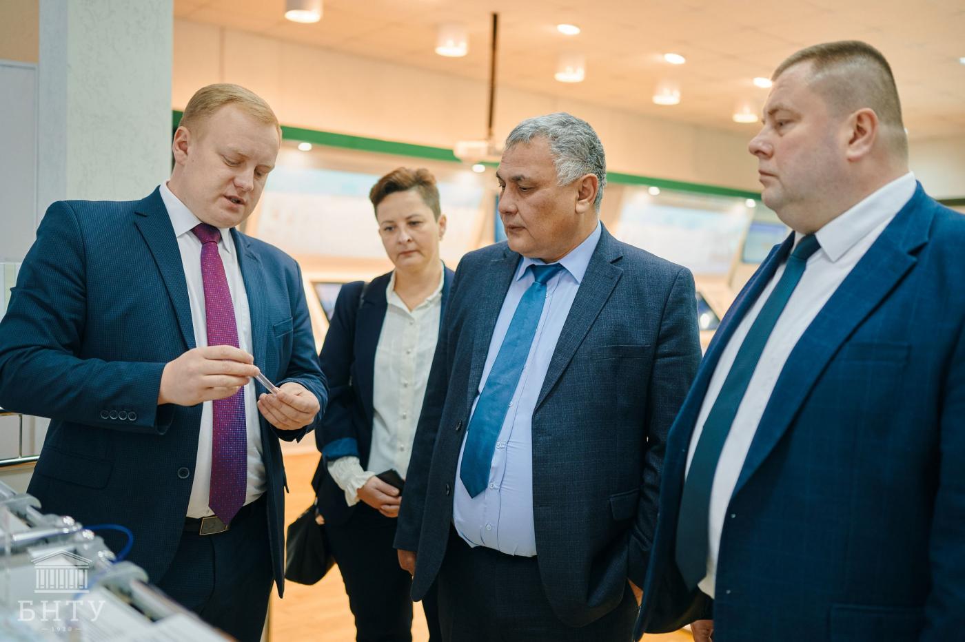 Мероприятия, состоявшиеся в рамках визита в БНТУ представителя УрГУ